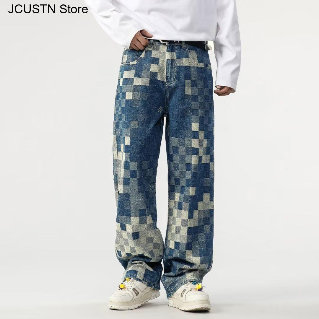Men'S Accessories For Jeans - Masculino na moda calça de perna
