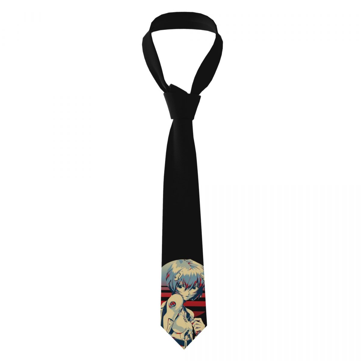 Men Accessories For Wedding - Rei ayanami clássico gravatas unissex seda