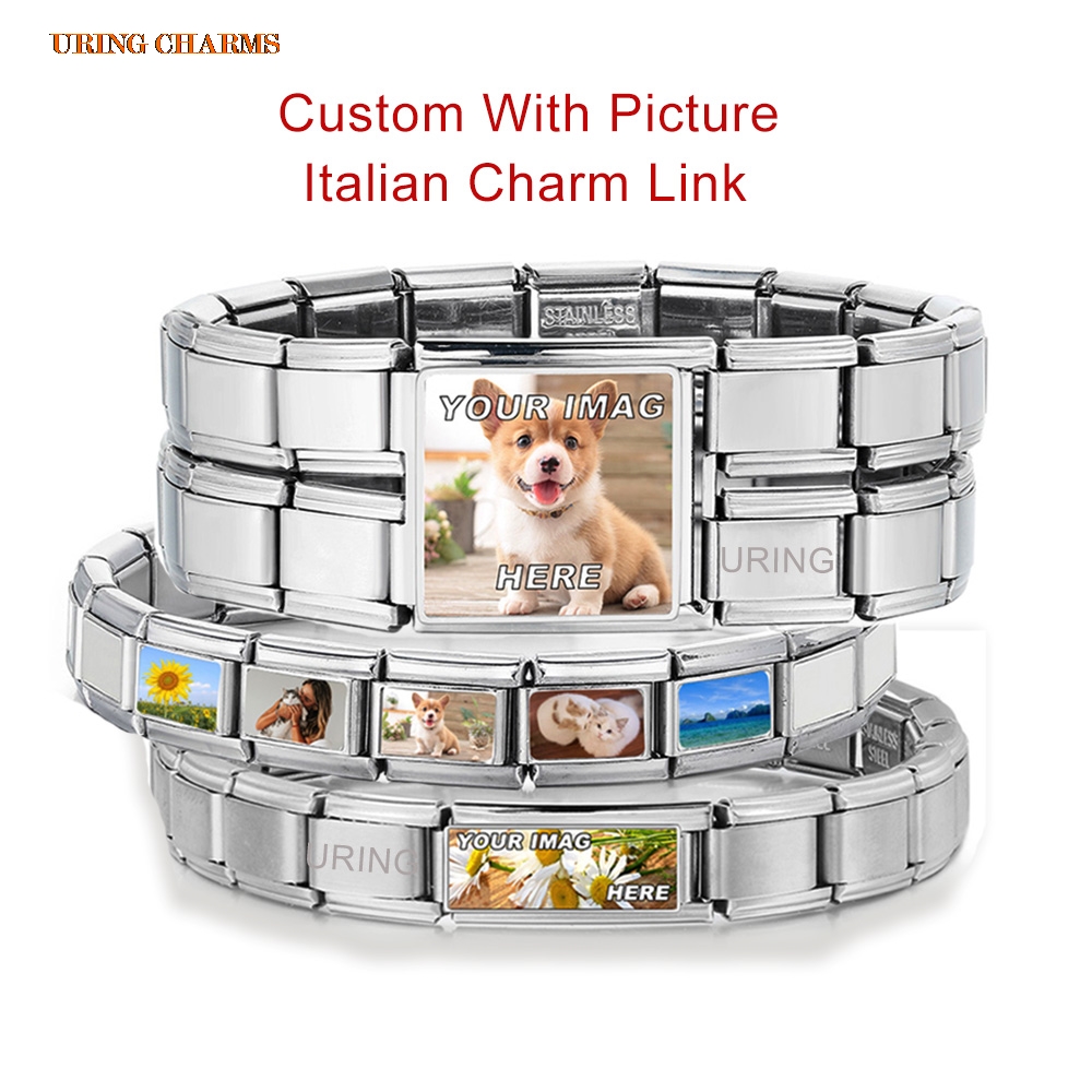 Bracelet Beaded Men - Uring personalizado com imagem imagina italiano