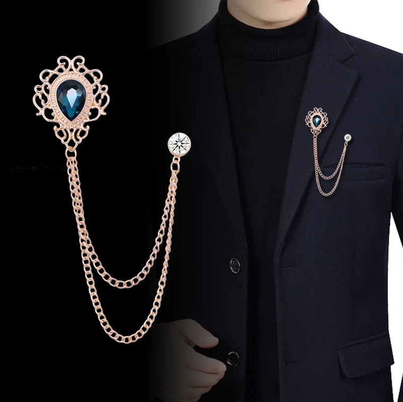 Men'S Accessories And Jewelry - Novo vintage borla corrente strass cristal