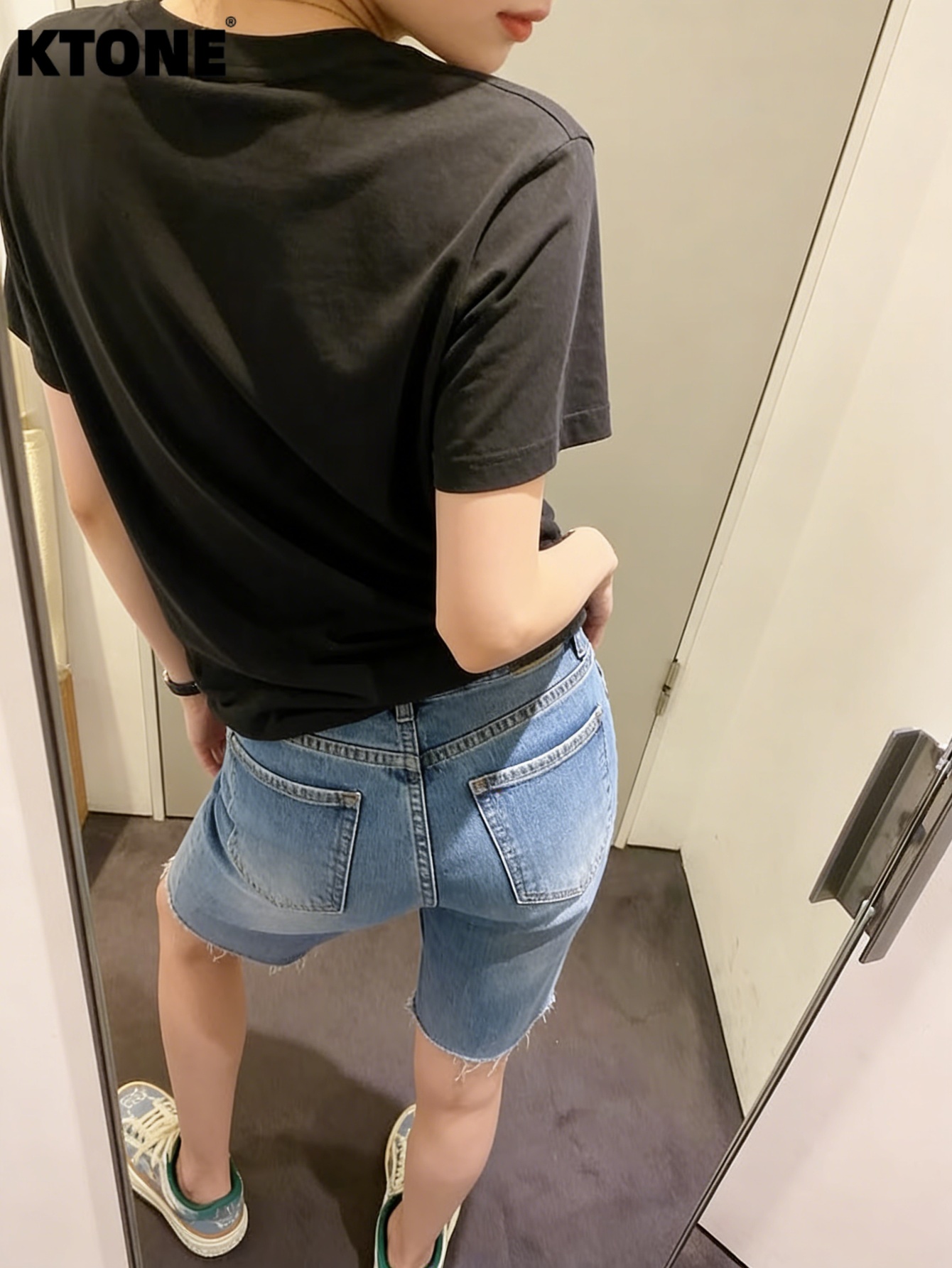 Men'S Accessories For Jeans - Shorts jeans masculinos Harajuku, azuis, slim,
