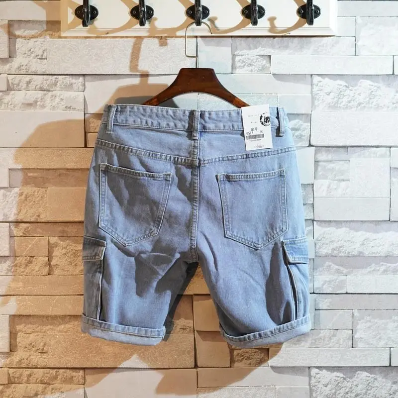 Men'S Accessories For Jeans - Solto em linha reta calças de