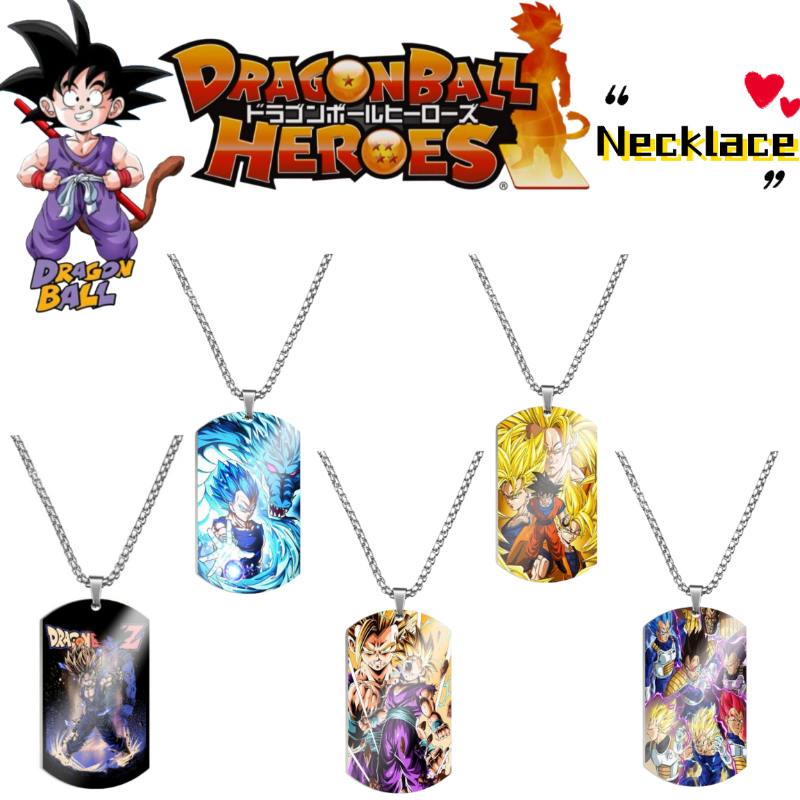 Men Accessories Necklace - Colar de Metal Fashion Dragon Ball
