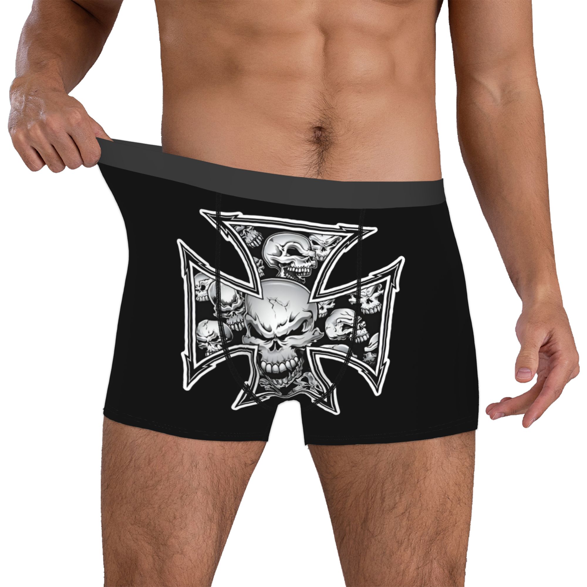 Men Accessories Logo - Cuecas Boxer Masculinas Personalizadas com Logo