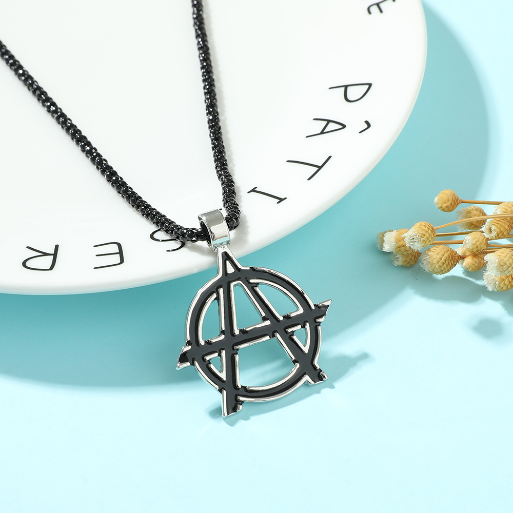 Men Accessories Necklace - Colar com Símbolo do Letra A