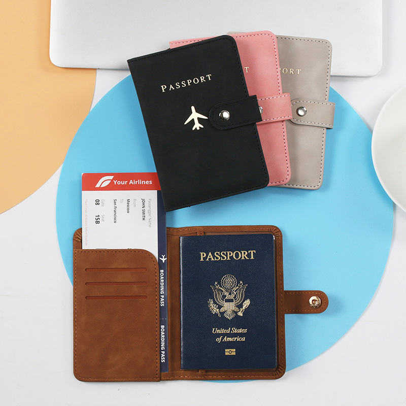 Passport Wallet Rfid - Porta-passaporte de viagem, 1 unidade, para
