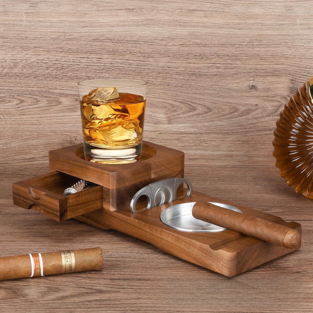 Men Accessories Drawer - Ótimos Acessórios para Charutos Masculinos: Cinzeiro