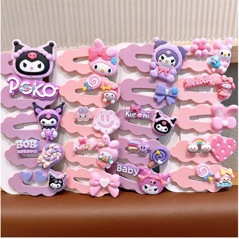 Tie Clip Set - Conjunto de Acessórios de Cabelo Hello