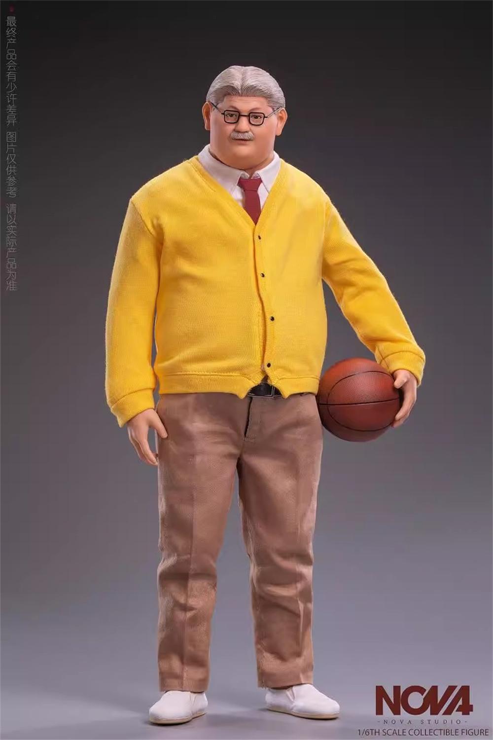 Men'S Accessories Coach - 1/6 nova estúdio brinquedos modelo jogador