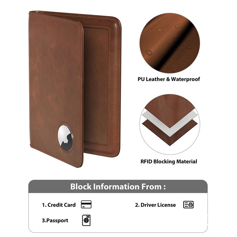 Porta-passaporte ABRT com bloq - Passport Wallet Rfid avaliação e preço