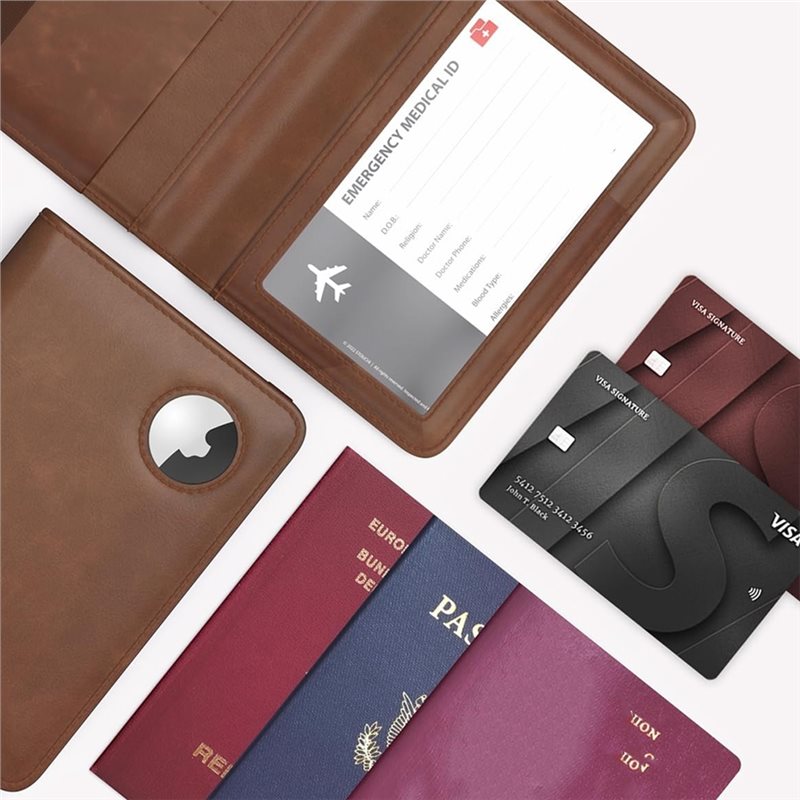 Porta-passaporte ABRT com bloq - Passport Wallet Rfid avaliação e preço