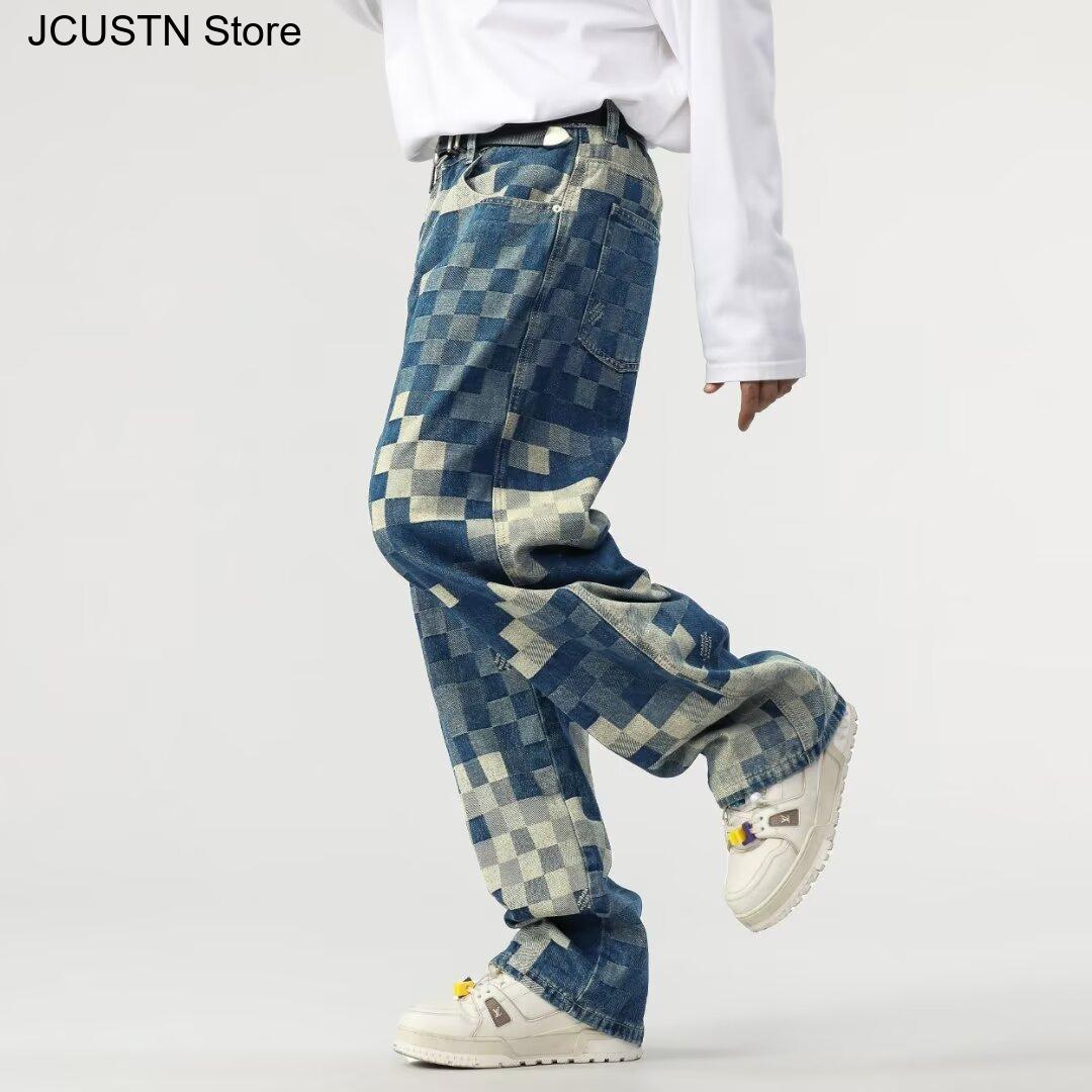 Masculino na moda calça de per - Men'S Accessories For Jeans avaliação e preço