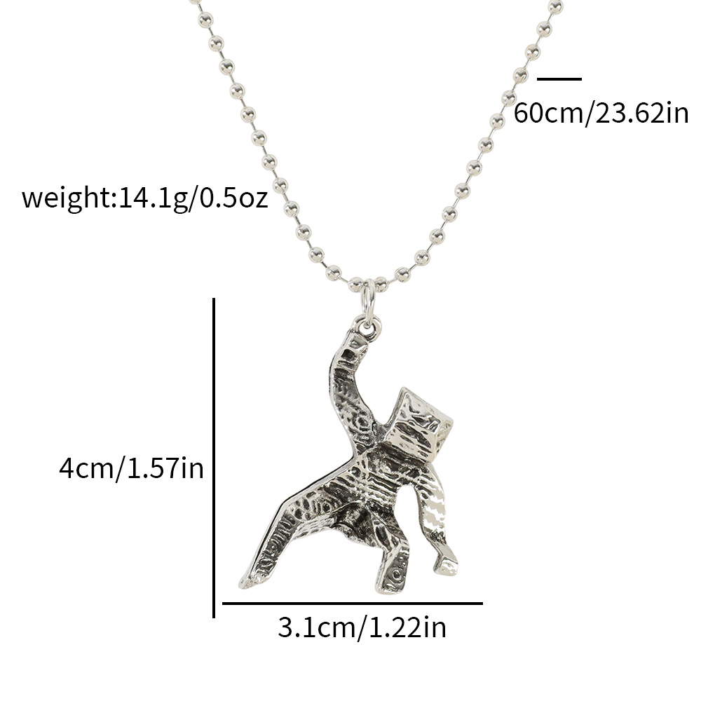 Colar com Pingente 3D de Homem - Men Accessories Necklace avaliação e preço