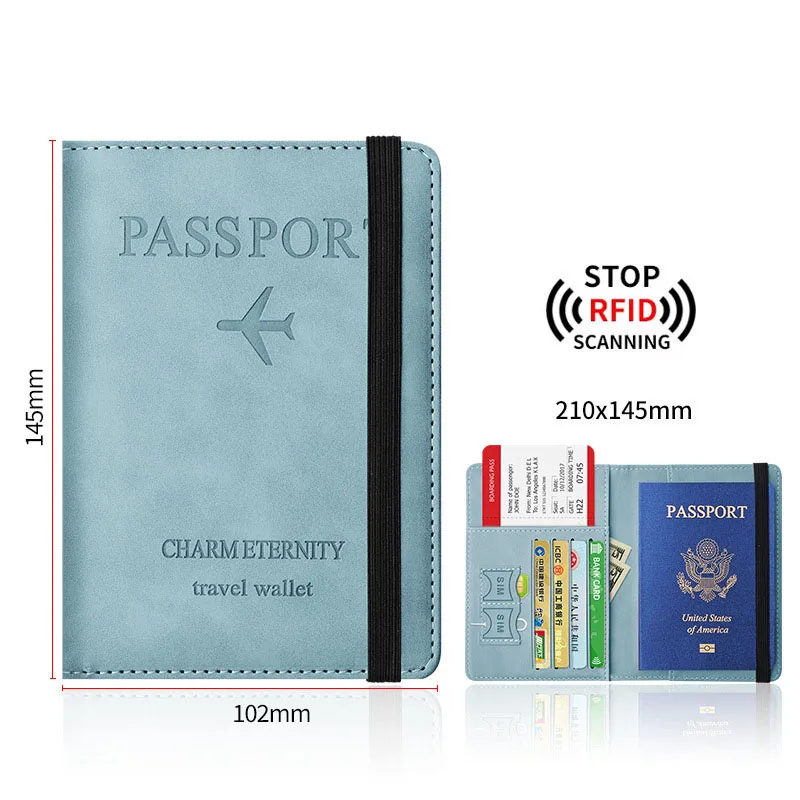 Mulheres rfid viagem passaport - Passport Wallet Rfid avaliação e preço