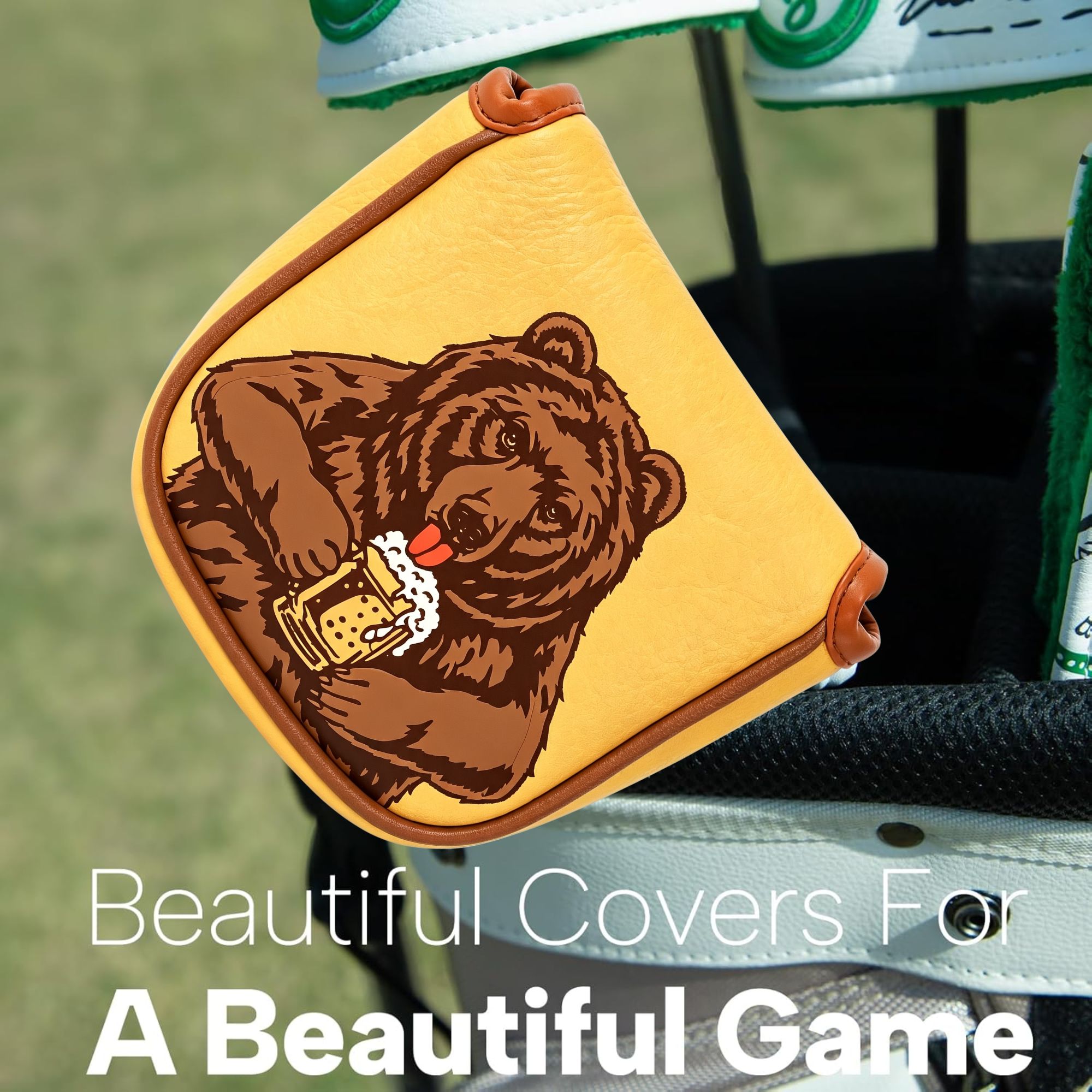 Capa de Putter de Golfe Bordad - Men'S Accessories Designer avaliação e preço