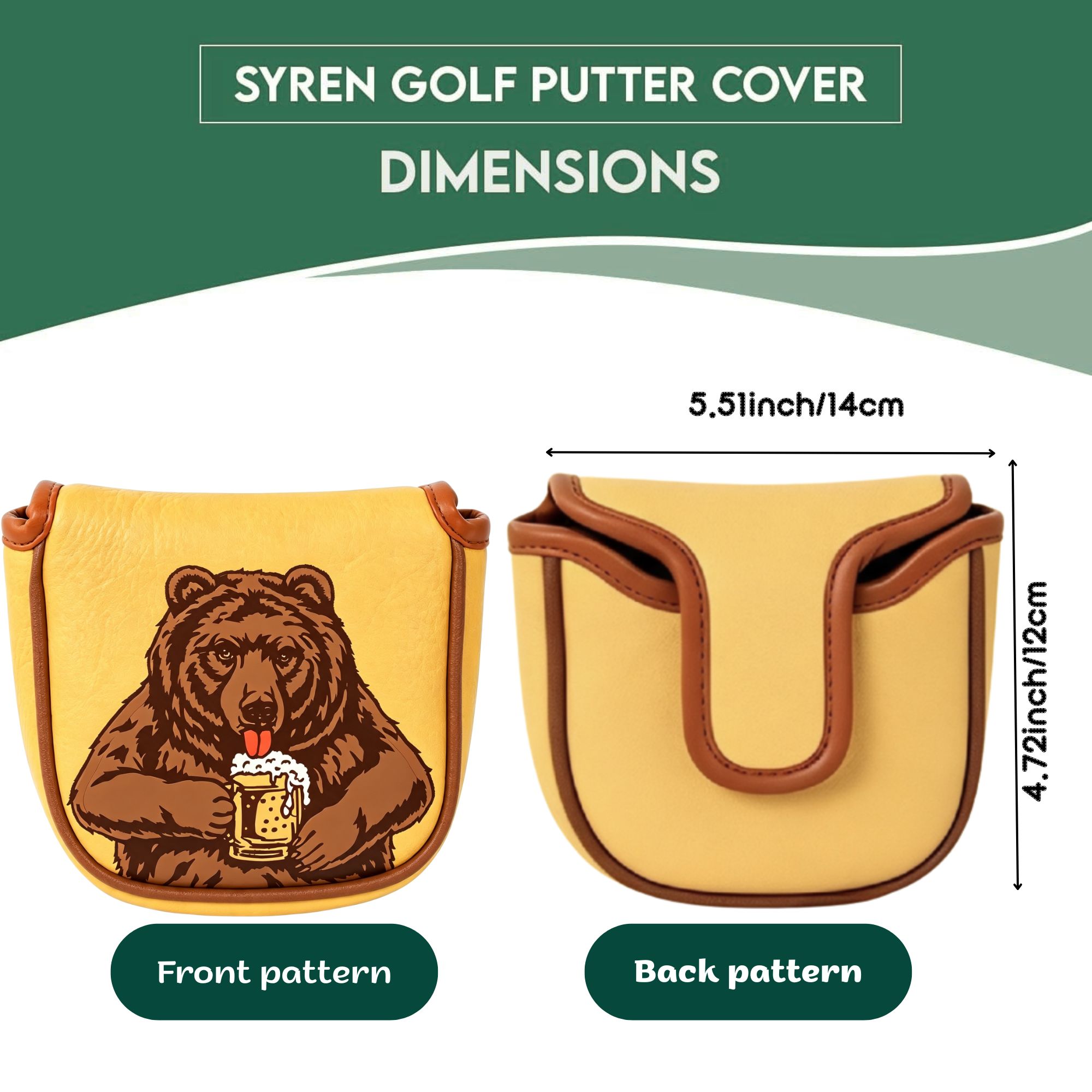 Capa de Putter de Golfe Bordad - Men'S Accessories Designer avaliação e preço