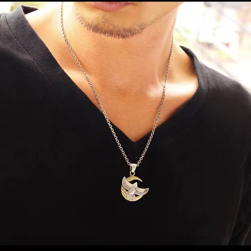 Colar de pingentes estilo vint - Men Accessories India avaliação e preço