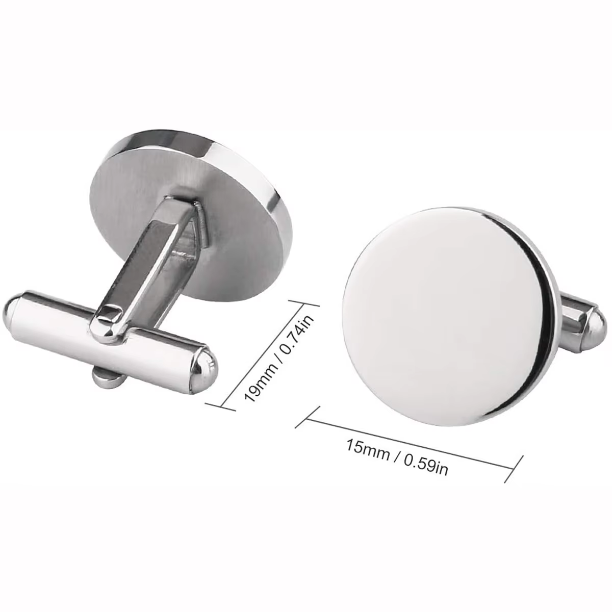 Abotoaduras de metal personali - Tie Clip Set avaliação e preço