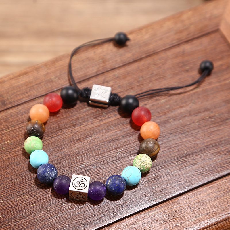 7 chakra pulseiras para mulher - Men Accessories India avaliação e preço