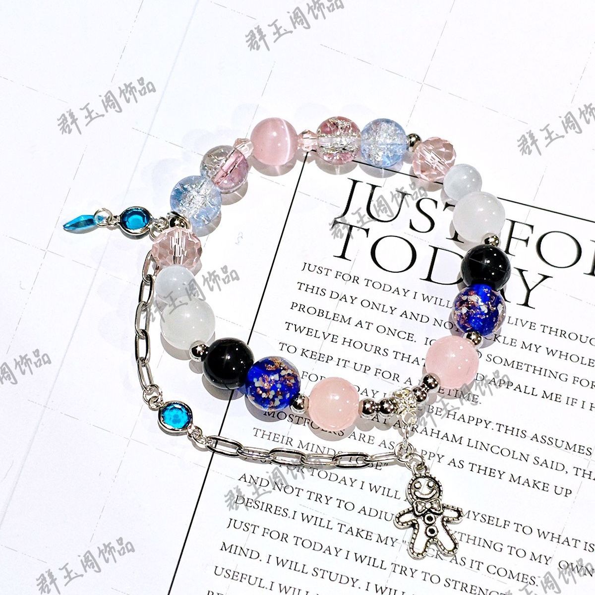 Pulseiras de Contas Femininas, - Bracelet Beaded Men avaliação e preço
