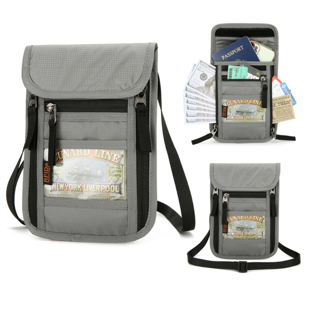 Bolsa de Pescoço para Passapor - Passport Wallet Rfid avaliação e preço
