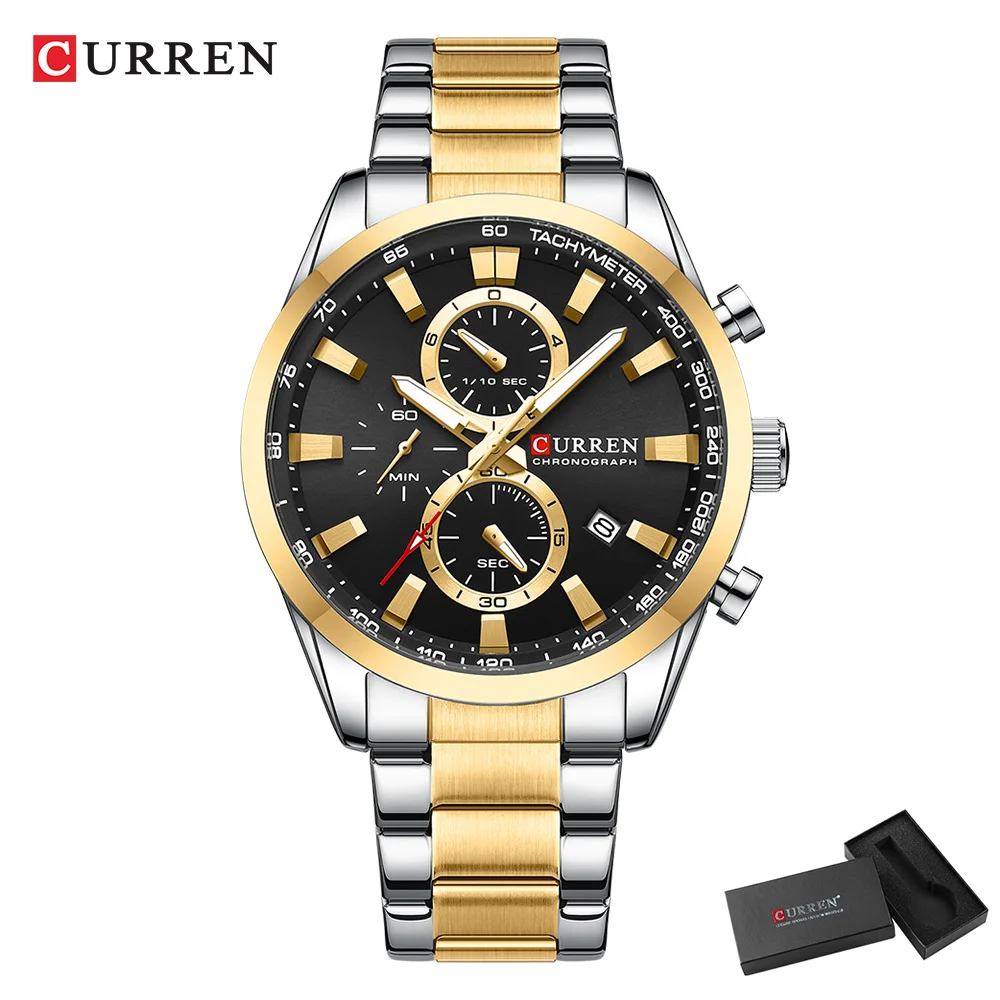 CURREN Casual Quartz Chrono Sp - Men'S Accessories And Jewelry avaliação e preço