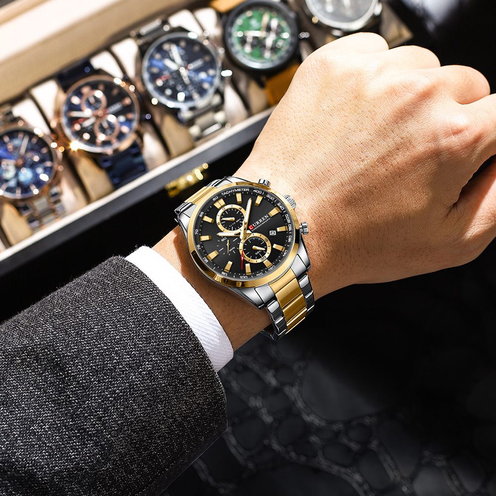 CURREN Casual Quartz Chrono Sp - Men'S Accessories And Jewelry avaliação e preço