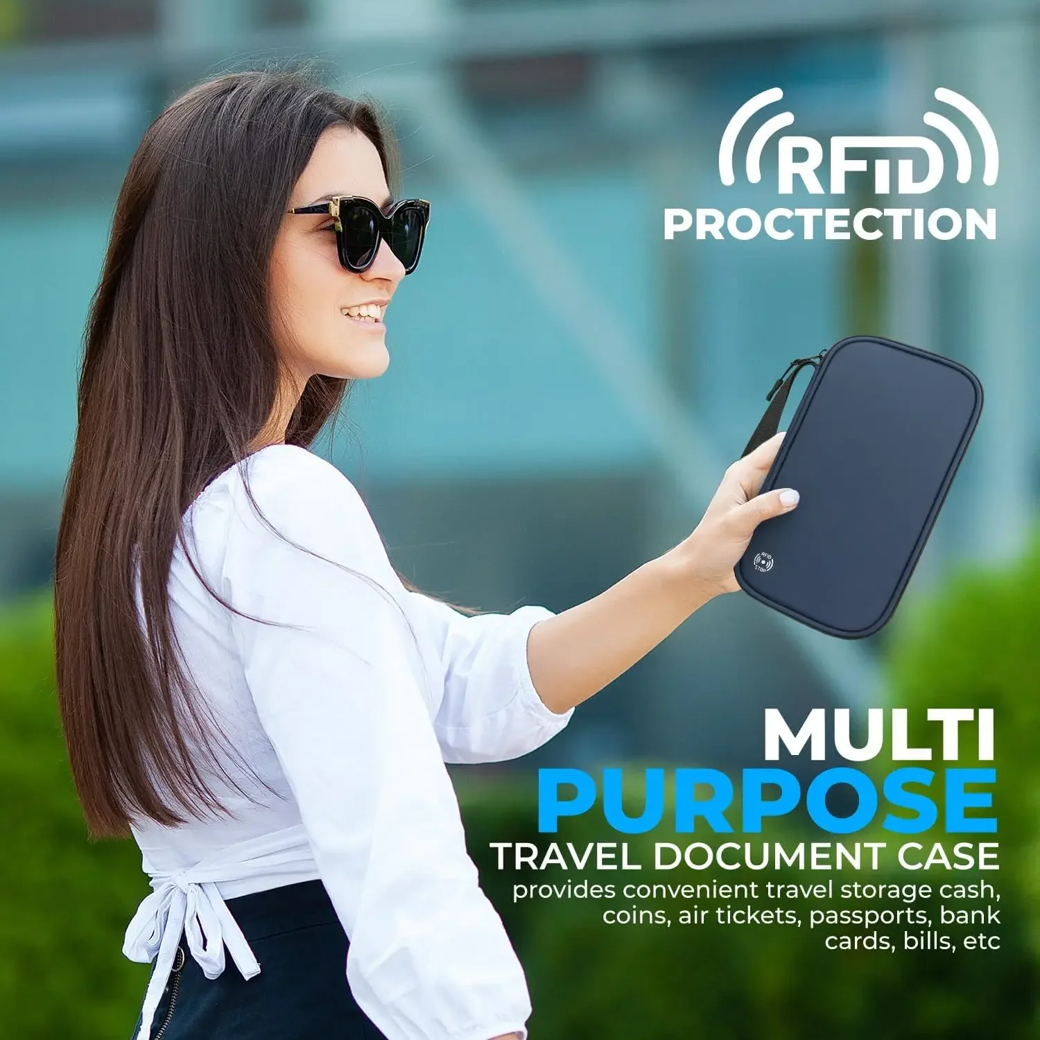Capa leve para passaporte de v - Men'S Accessories Rack avaliação e preço