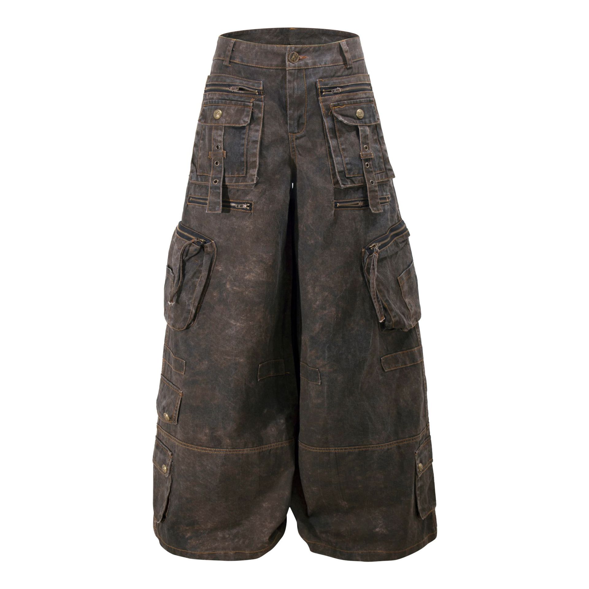 Calças Cargo de Perna Larga Gr - Men'S Accessories For Jeans avaliação e preço