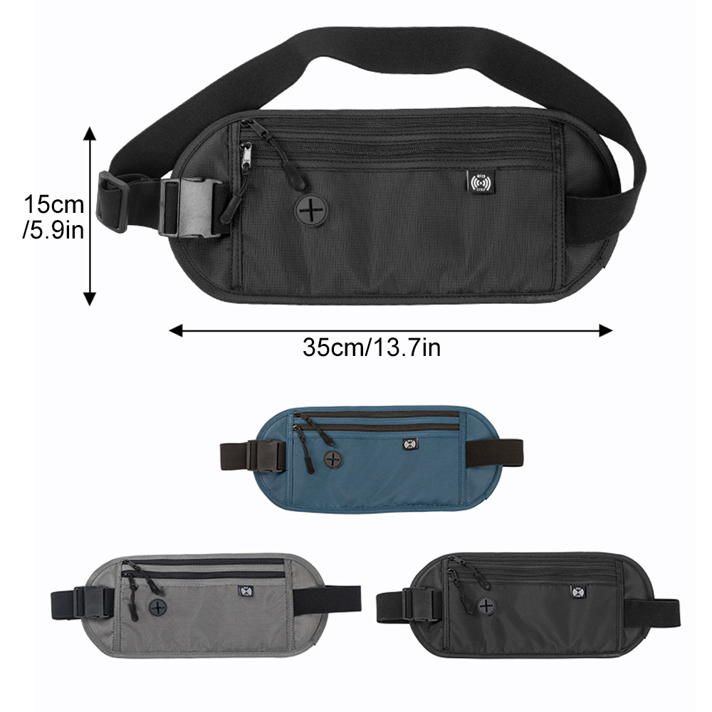 1PCS Bolsa de Pescoço para Pas - Passport Wallet Rfid avaliação e preço