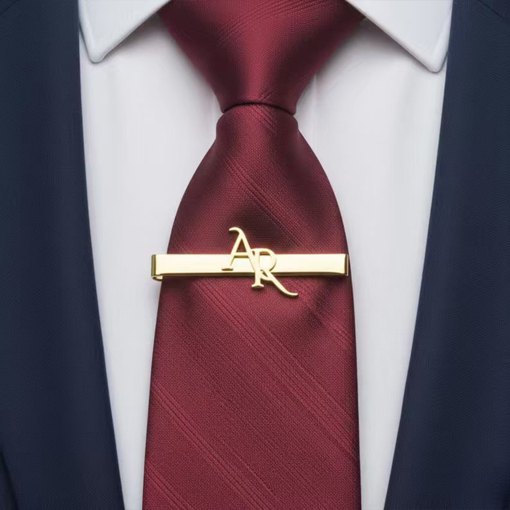 Conjunto de Gravata Personaliz - Tie Clip Set avaliação e preço