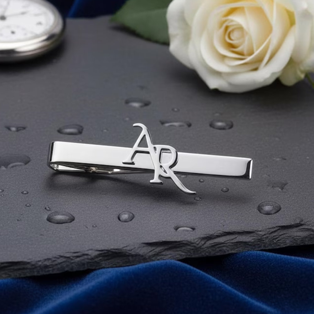 Conjunto de Gravata Personaliz - Tie Clip Set avaliação e preço