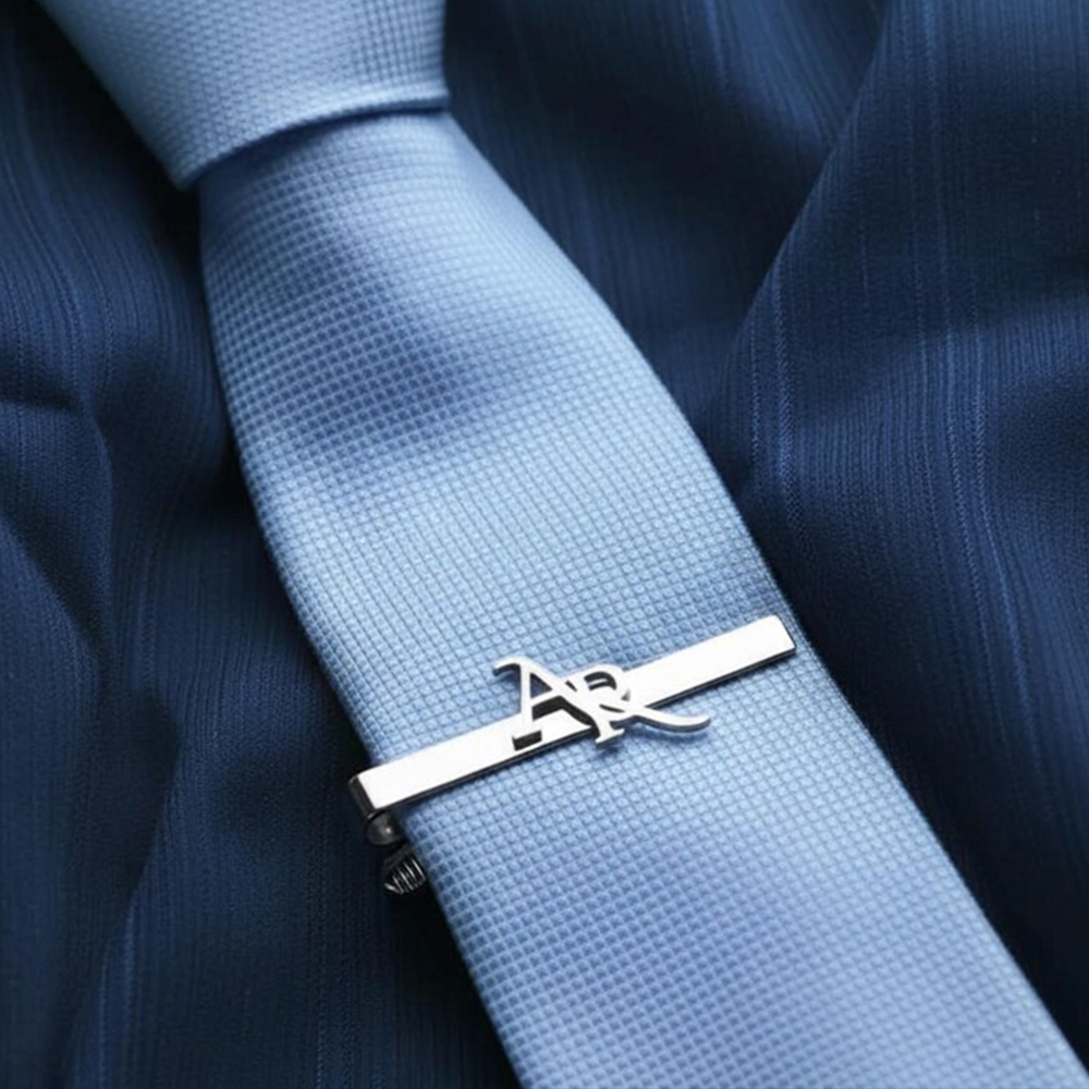 Conjunto de Gravata Personaliz - Tie Clip Set avaliação e preço
