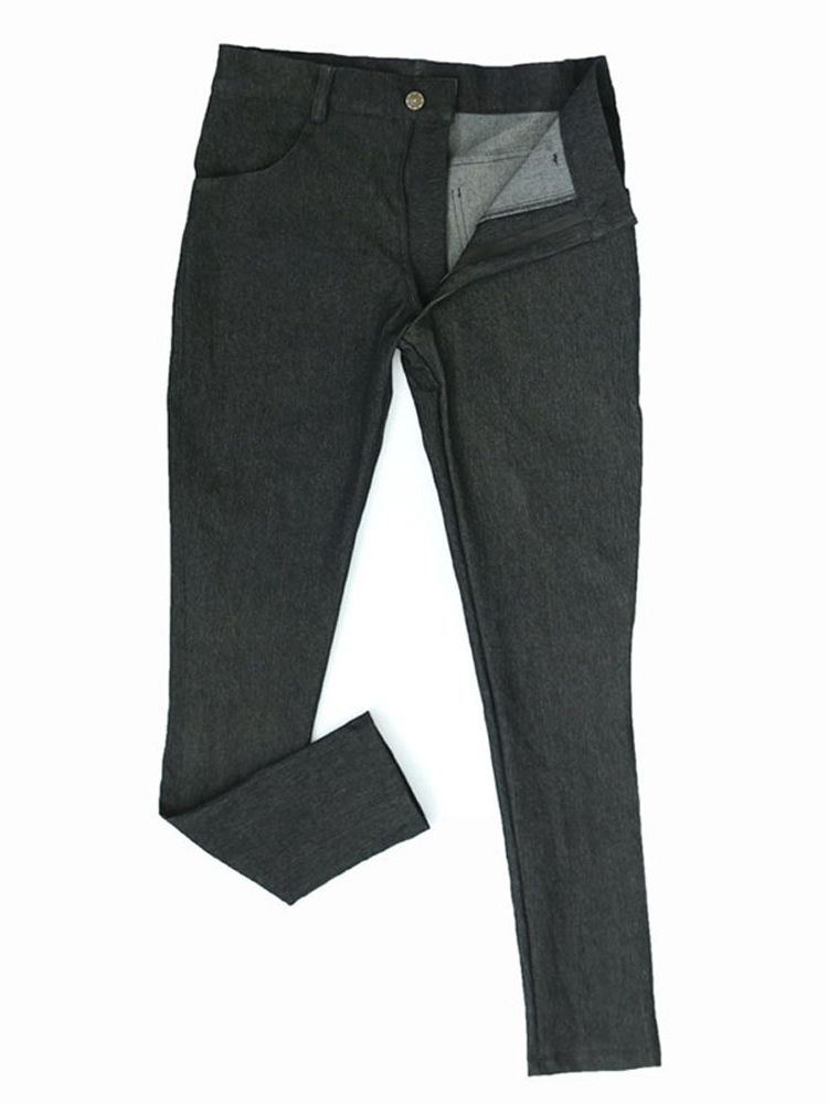 Calças jeans elásticas masculi - Men'S Accessories For Jeans avaliação e preço