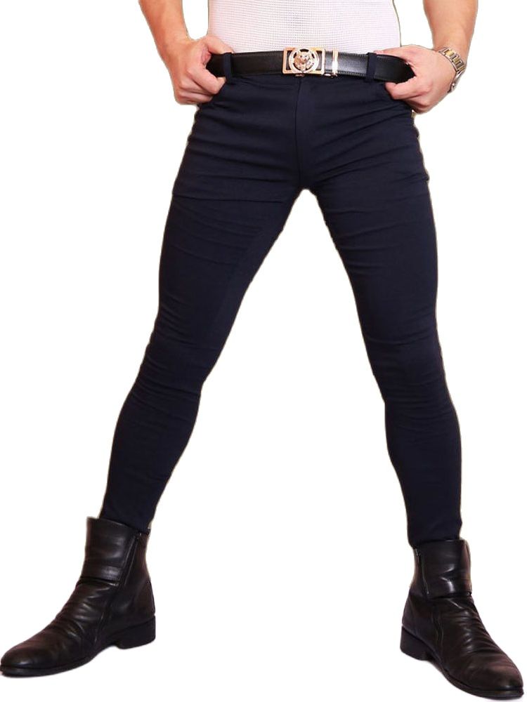 Calças jeans elásticas masculi - Men'S Accessories For Jeans avaliação e preço