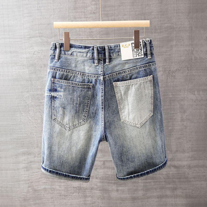 Calças de brim curtas masculin - Men'S Accessories For Jeans avaliação e preço