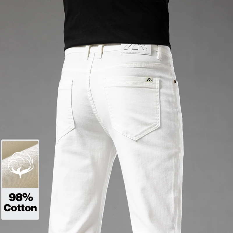 Calça jeans de algodão stretch - Men'S Accessories For Jeans avaliação e preço