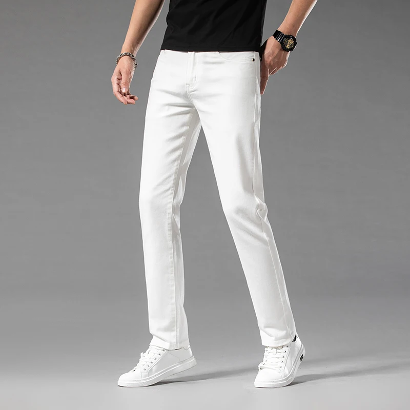 Calça jeans de algodão stretch - Men'S Accessories For Jeans avaliação e preço