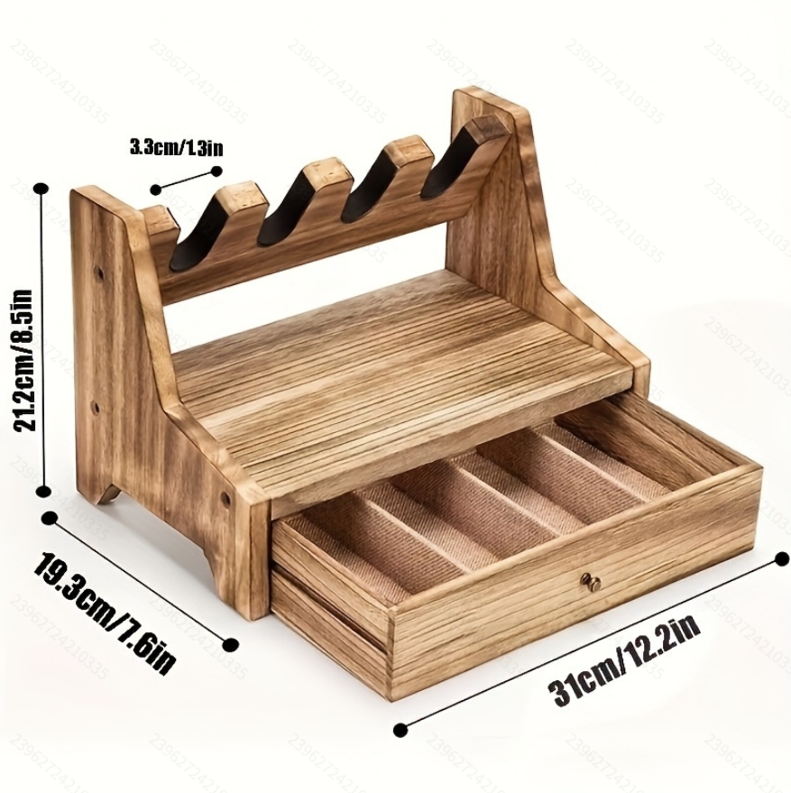 Suporte de Madeira Maciça para - Men Accessories Drawer avaliação e preço