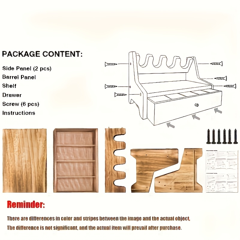 Suporte de Madeira Maciça para - Men Accessories Drawer avaliação e preço